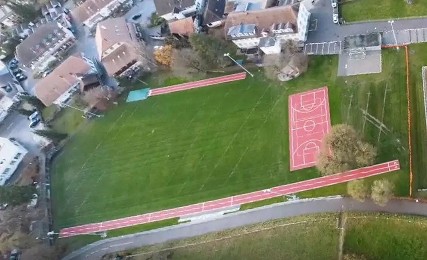 LED Beleuchtung Sportplatz Leichtathletik Lampen